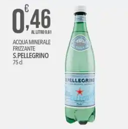 Iper Romagnolo Acqua minerale frizzante S.Pellegrino offerta