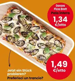 Interspar Pizza Brett offerta