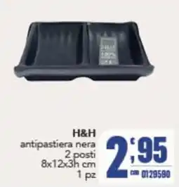 Gruppo di Palo H&H antipastiera nera offerta