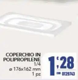 Gruppo di Palo Coperchio in polipropilene offerta