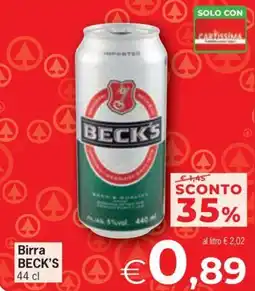 Despar Birra BECK'S offerta