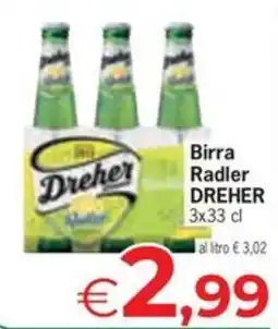 Despar Birra Radler Dreher offerta