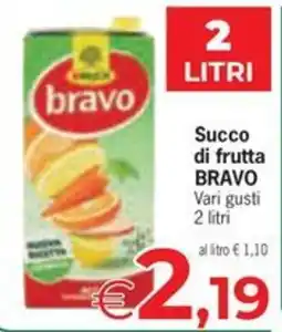 Despar Succo di frutta BRAVO offerta