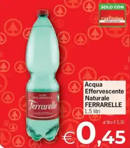 Despar Acqua Effervescente Naturale Ferrarelle offerta