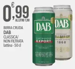 Iper Romagnolo Birra cruda Dab classica offerta