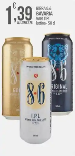 Iper Romagnolo Birra 8.6 Bavaria offerta