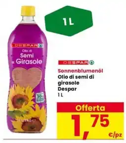 Interspar Olio di semi di girasole Despar offerta