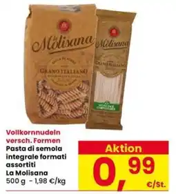 Interspar Pasta di semola integrale formati assortiti La Molisana offerta
