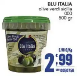 Gruppo di Palo Olive verdi sicilia Blu Italia offerta