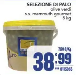 Gruppo di Palo Selezione di Palo olive verdi s.s. mammuth gourmet offerta