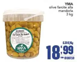 Gruppo di Palo Olive farcite alla mandorla YMA offerta
