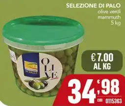 Gruppo di Palo Selezione di Palo olive verdi mammuth offerta