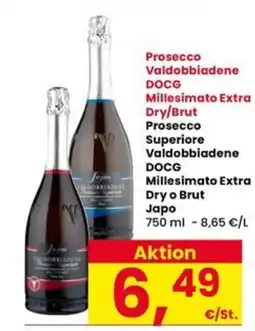 Interspar Prosecco Valdobbiadene DOCG Millesimato Extra Dry/Brut offerta