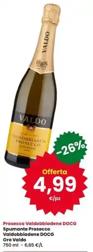 Interspar Prosecco Valdobbiadene DOCG Oro Valdo offerta