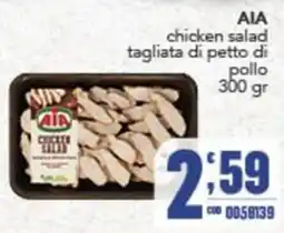 Gruppo di Palo AIA chicken salad tagliata di petto di pollo offerta