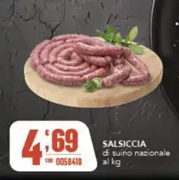 Gruppo di Palo Salsiccia di suino nazionale offerta