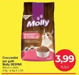 Despar Crocchettini per gatti Molly Despar offerta