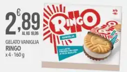 Iper Romagnolo Gelato vaniglia Ringo offerta