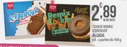 Iper Romagnolo Cookie remix/iceberger algida offerta