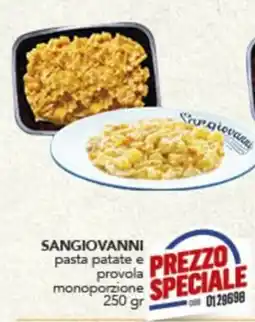 Gruppo di Palo Sangiovanni pasta patate e provola offerta