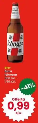 Interspar Birra Ichnusa offerta