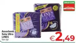 Despar Assorbenti Seta Ultra LINES offerta