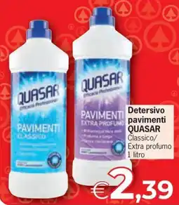Despar Detersivo pavimenti QUASAR offerta