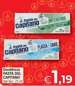 Despar Dentifricio Pasta del Capitano offerta