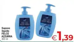 Despar Sapone liquido Felce Azzurra offerta