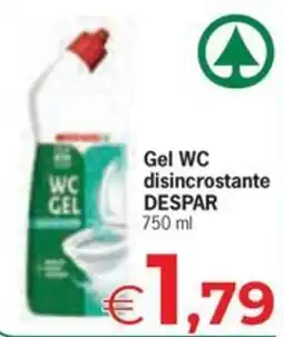 Despar Gel WC disincrostante DESPAR offerta