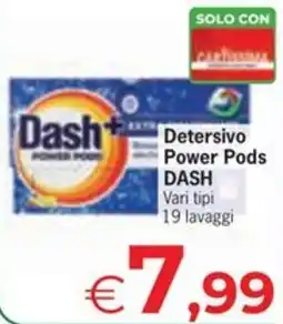 Despar Detersivo Power Pods DASH offerta