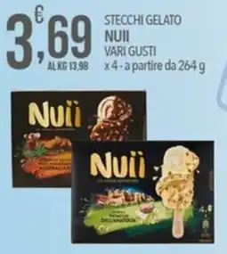 Iper Romagnolo Stecchi gelato Nuìi offerta