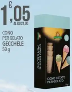Iper Romagnolo Cono per gelato Gecchele offerta