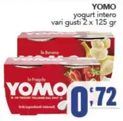 Gruppo di Palo Yomo yogurt intero offerta