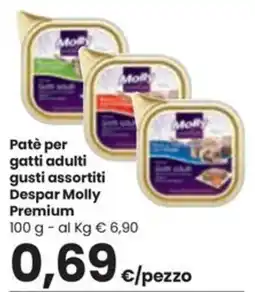 Despar Patè per gatti adulti Despar Molly Premium offerta