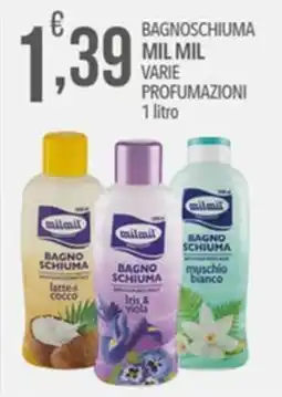 Iper Romagnolo Bagnoschiuma Mil Mil offerta