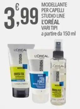 Iper Romagnolo Modellante per capelli Studio Line L'Oréal offerta