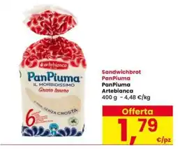 Interspar PanPiuma Artebianca offerta