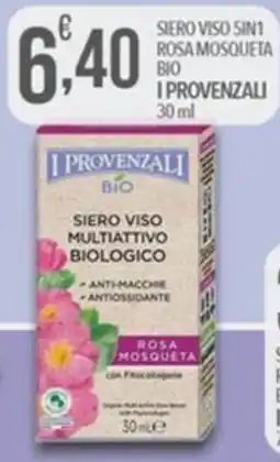 Iper Romagnolo Siero viso multiattivo biologico rosa mosqueta I Provenzali offerta