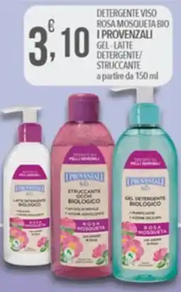 Iper Romagnolo I Provenzali Bio Detergente Viso Rosa Mosqueta Bio offerta