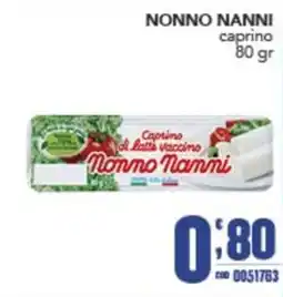 Gruppo di Palo Caprino di latte vaccino Nonno Nanni offerta