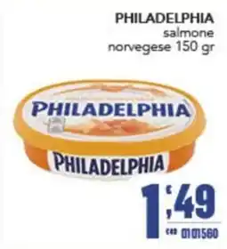 Gruppo di Palo Philadelphia salmone norvegese offerta