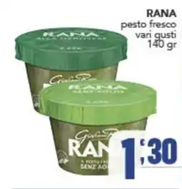 Gruppo di Palo Rana pesto fresco offerta