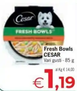 Despar Fresh Bowls CESAR offerta