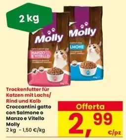 Interspar Crocchettini gatto Molly offerta