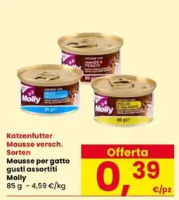 Interspar Mousse versh. Sorten Molly offerta