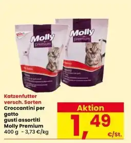 Interspar Croccantini per gatto gusti assortiti Molly Premium offerta