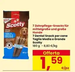 Interspar Scotty Dental Snack Taglia Media e Grande offerta