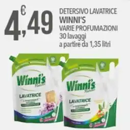 Iper Romagnolo Detersivo lavatrice Winni's offerta