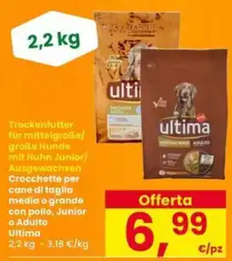 Interspar Crocchette per cane di taglia media o grande con pollo, Junior o Adulto Ultima offerta